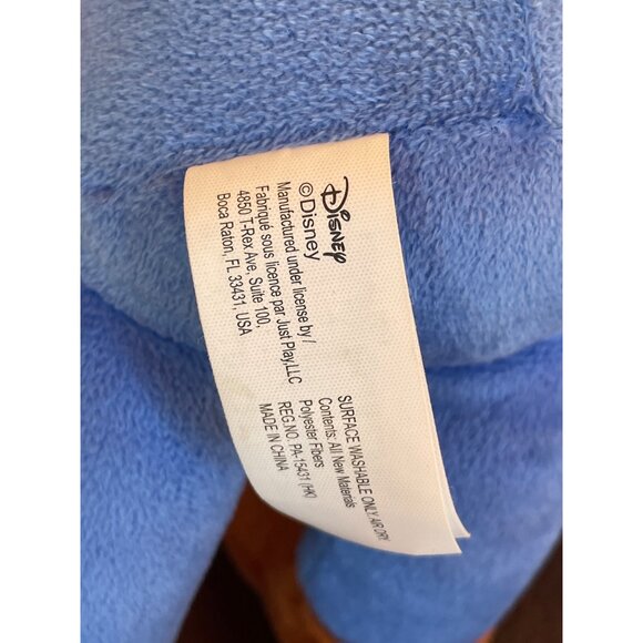 Disney Goofy Plush Toy With Red Vest & Yellow Hat Soft Stuffed Animal 16" Kids G - Picture 3 of 6